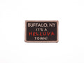 Buffalo New York Vintage Style Embroidered Iron On Patch