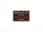 Buffalo New York Vintage Style Embroidered Iron On Patch