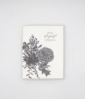 With Deepest Sympathy Letterpress Greeting Card