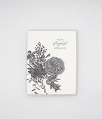 With Deepest Sympathy Letterpress Greeting Card