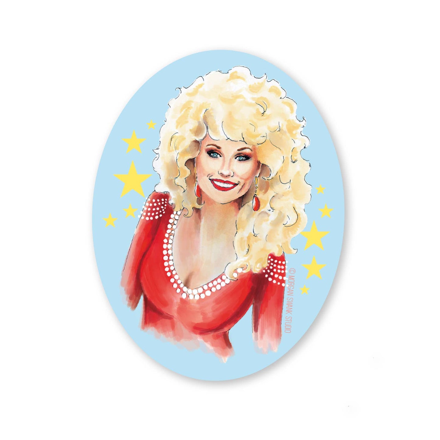 Dolly Star Sticker