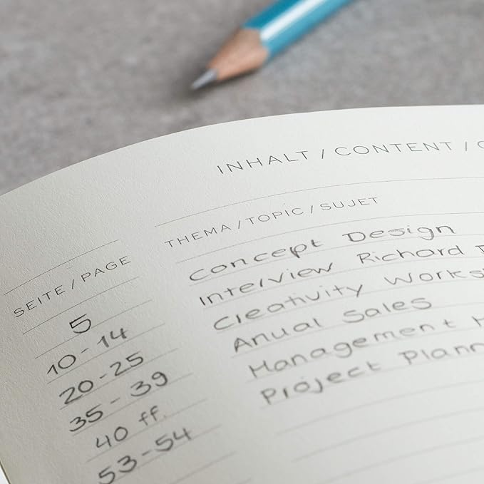 Leuchtturm1917 Master Slim Notebook- Navy Ruled