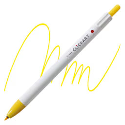 CLiCKART Retractable Felt Tip Marker