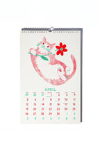 2026 Risograph Wall Calendar - Butterfly Days