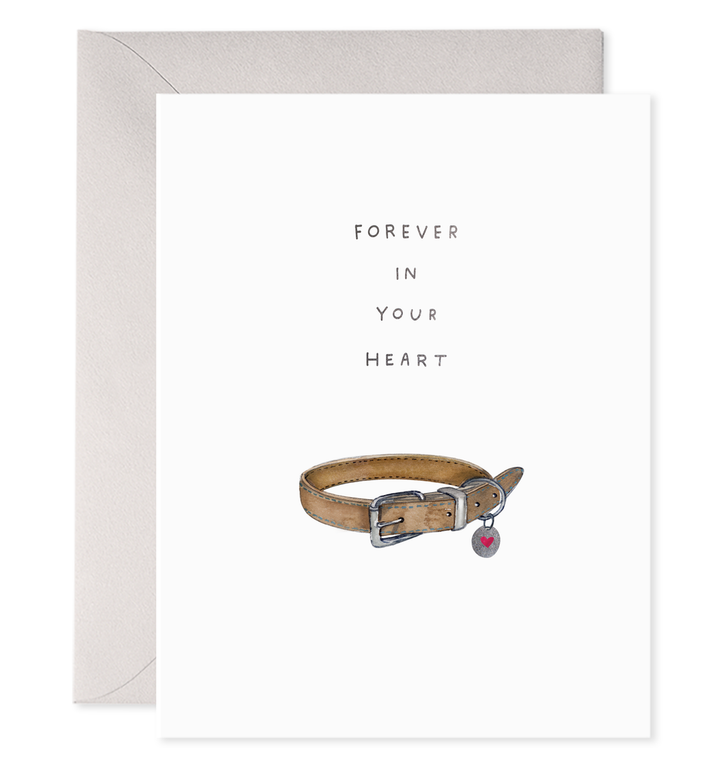 Pet Collar Greeting Card