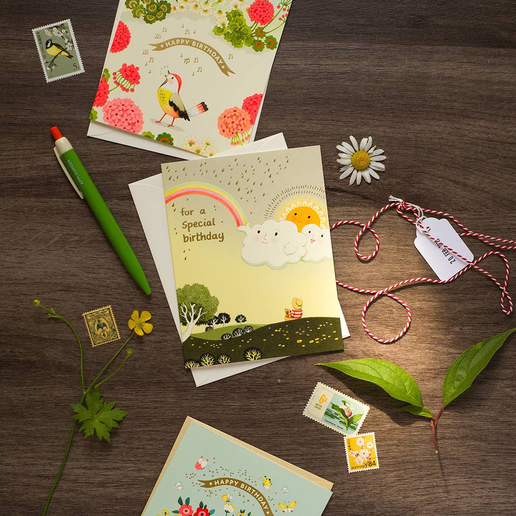 Joyful Sky Birthday Greeting Card