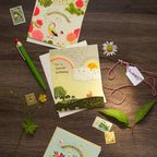 Joyful Sky Birthday Greeting Card