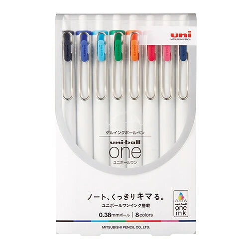 uni-ball One Gel Pen .38mm Color Set