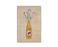 Loganberry Vase with Flowers Illustrated Magnet