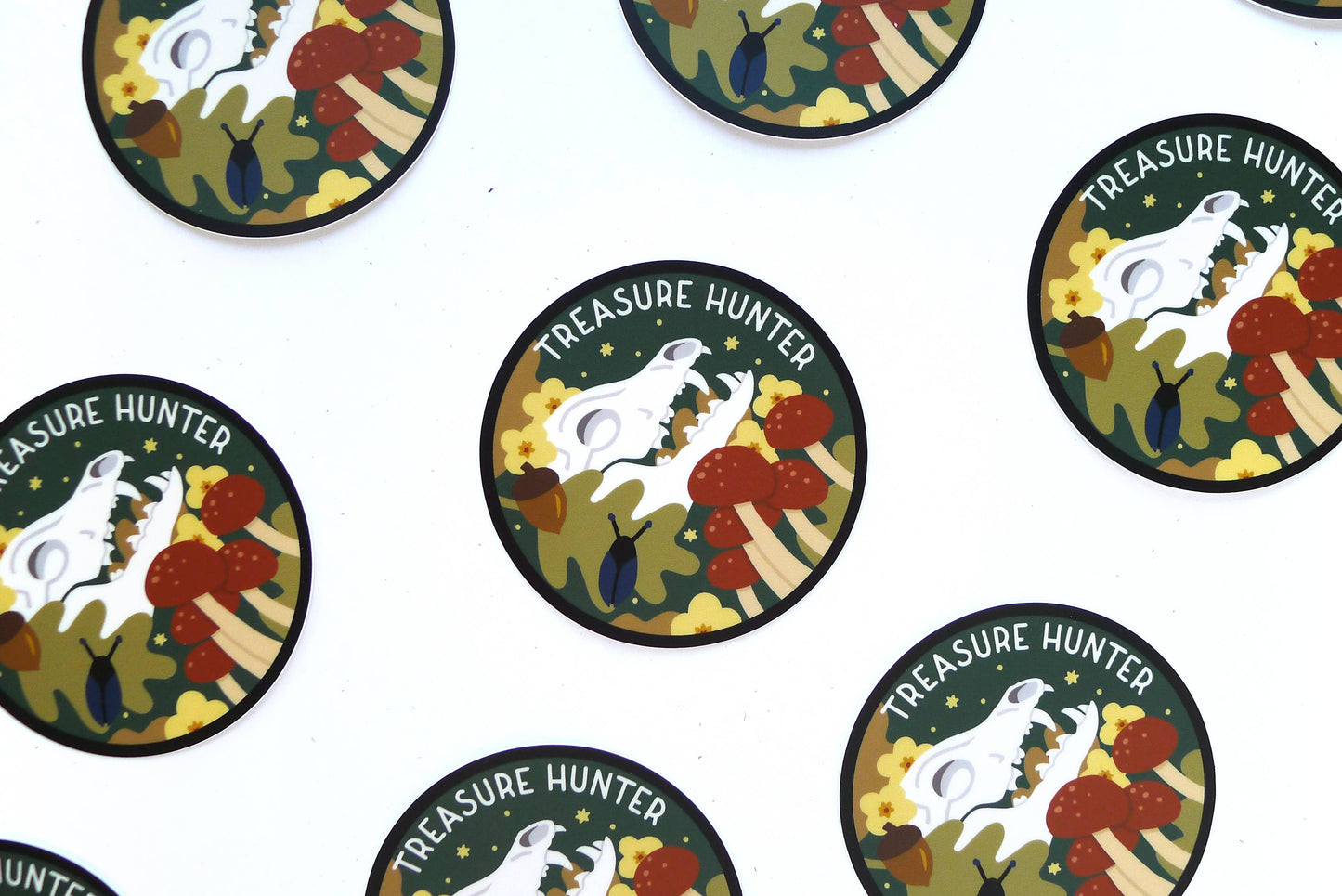 Treasure Hunter Sticker