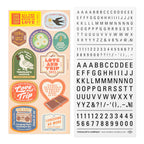 Traveler's Notebook Customized Sticker Set for Diary