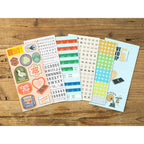 Traveler's Notebook Customized Sticker Set for Diary