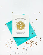 Light Up My Life - Love Friendship and Valentine Anniversary Day Card