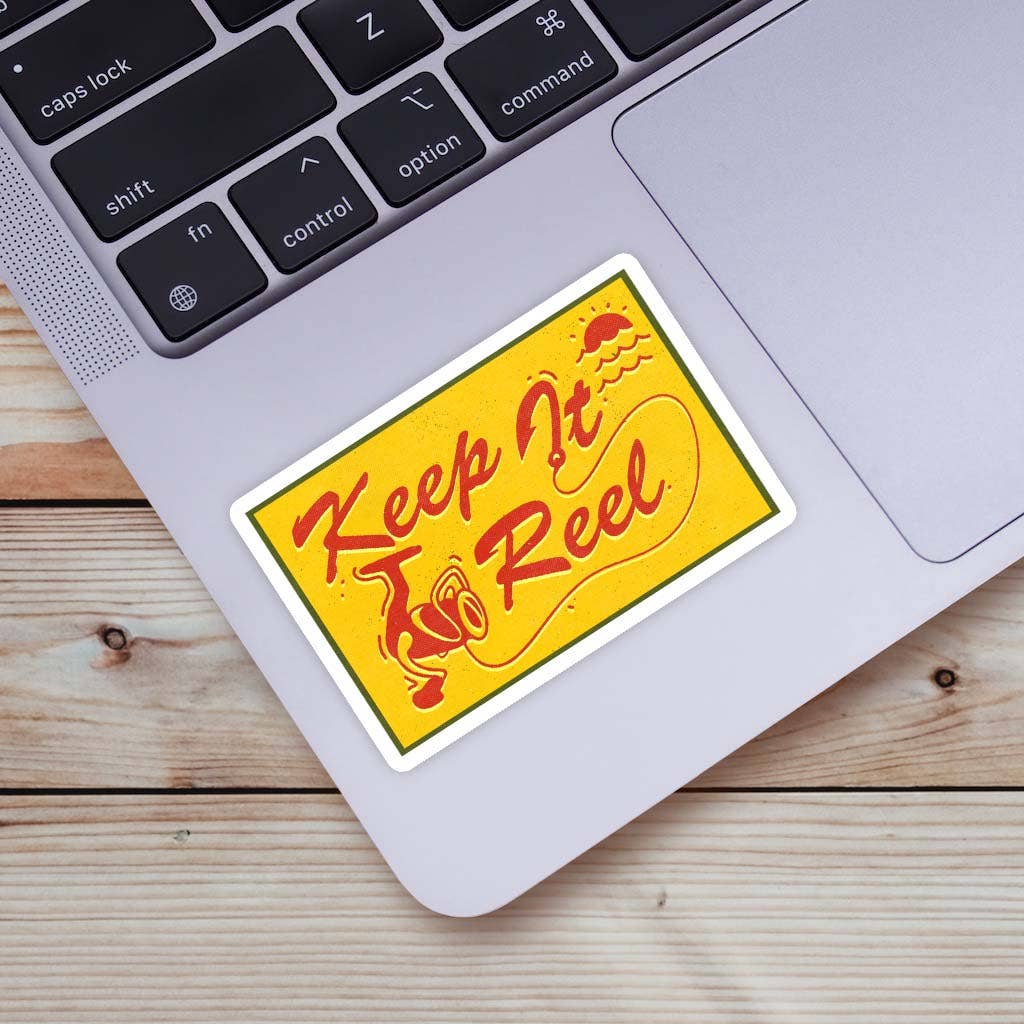 Keep It Reel Sticker