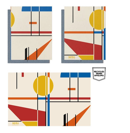 Bauhaus Inspired Card