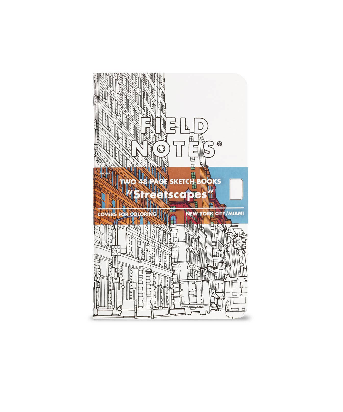 Streetscapes Sketch Book 2-Packs: Pack A