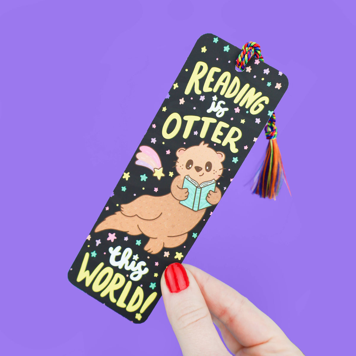 Reading Is Otter This World Bookmark