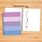 Soft Stripe 2025 Weekly Planner- Large