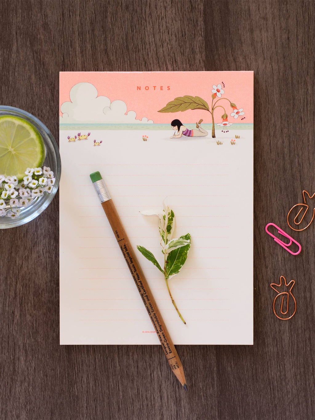 Coastal Girl Notepad