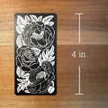 Trifloral Black Vinyl Sticker