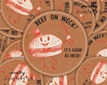 Beef on Weck, It’s Good as Heck! Sticker