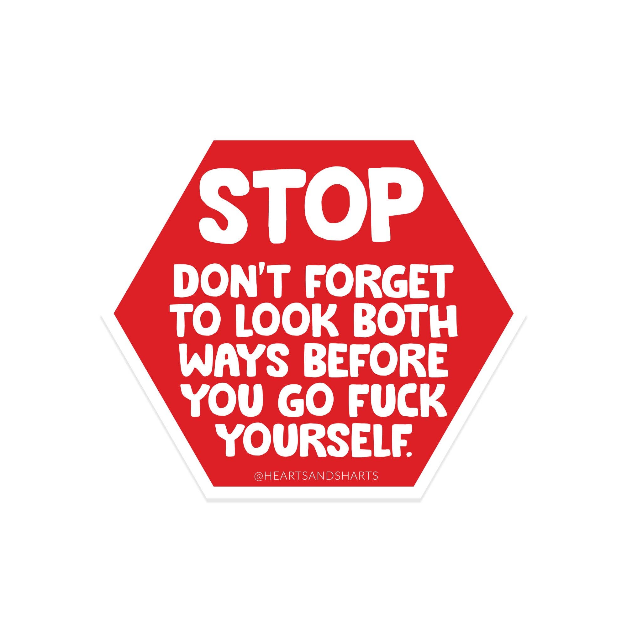 Stop Sign Sticker