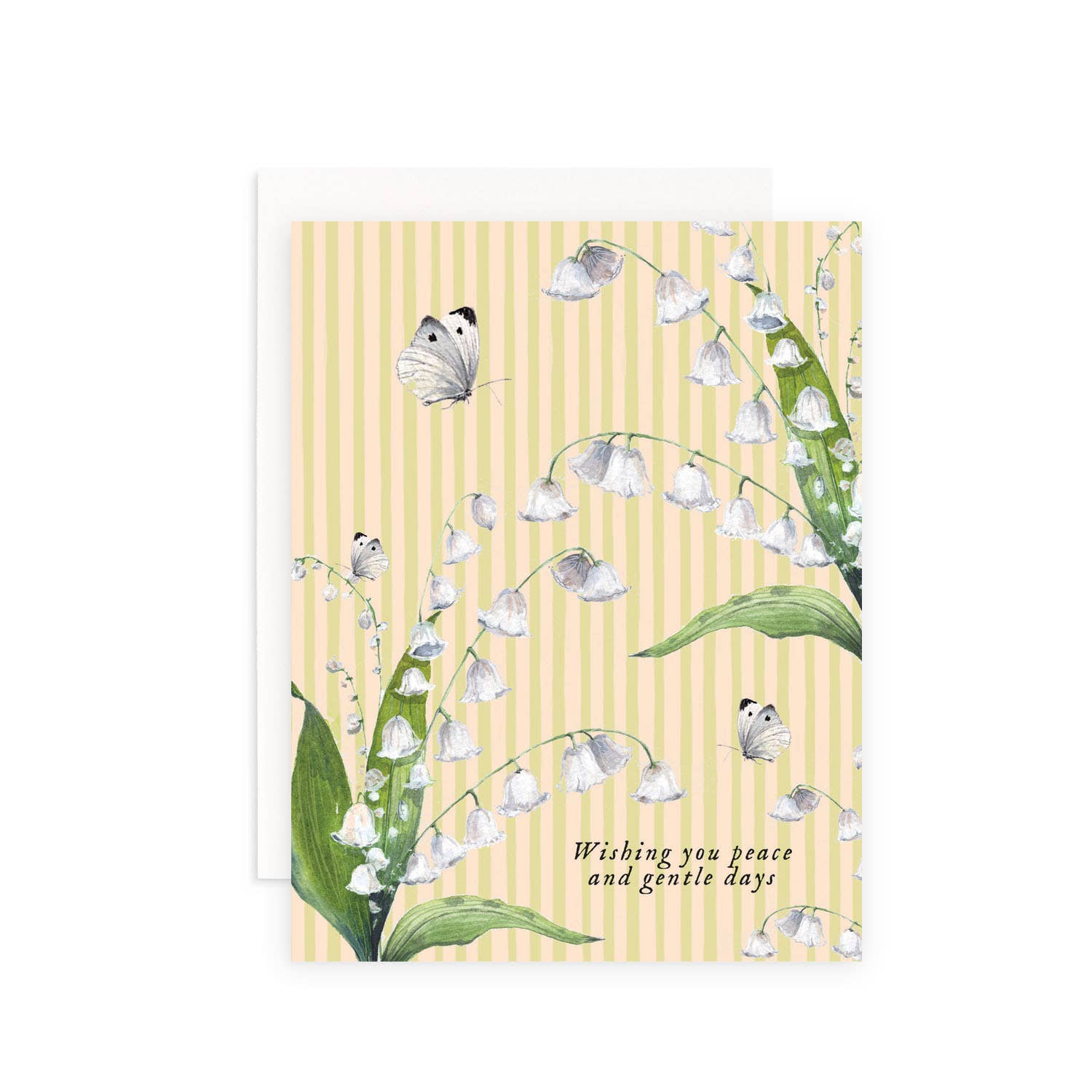 Peace and Gentle Days Sympathy Greeting Card