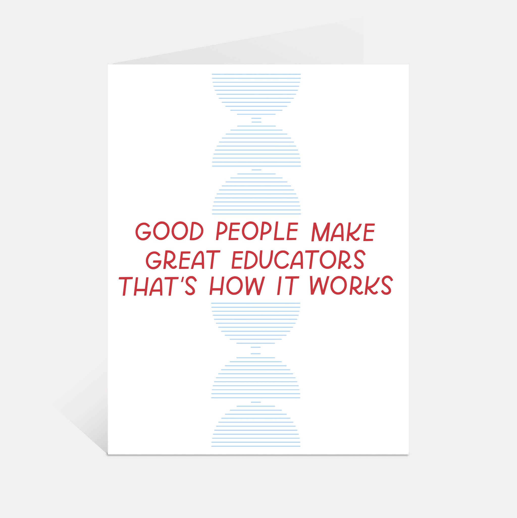 Great Educators Card | Teacher Appreciation, Teacher Gifts