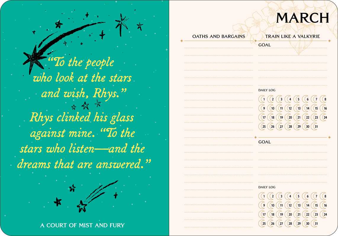Court of Thorns and Roses 2027 Monthly/Weekly Planner Calendar by Sarah J.  Maas