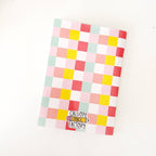 Colorful Checks Sticker Book
