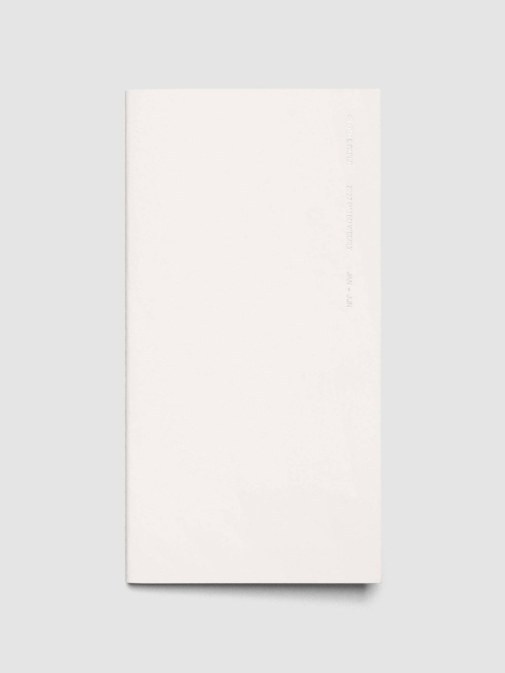 2027 Dated Travel Notebook Set | Weekly Horizontal | A5 Slim