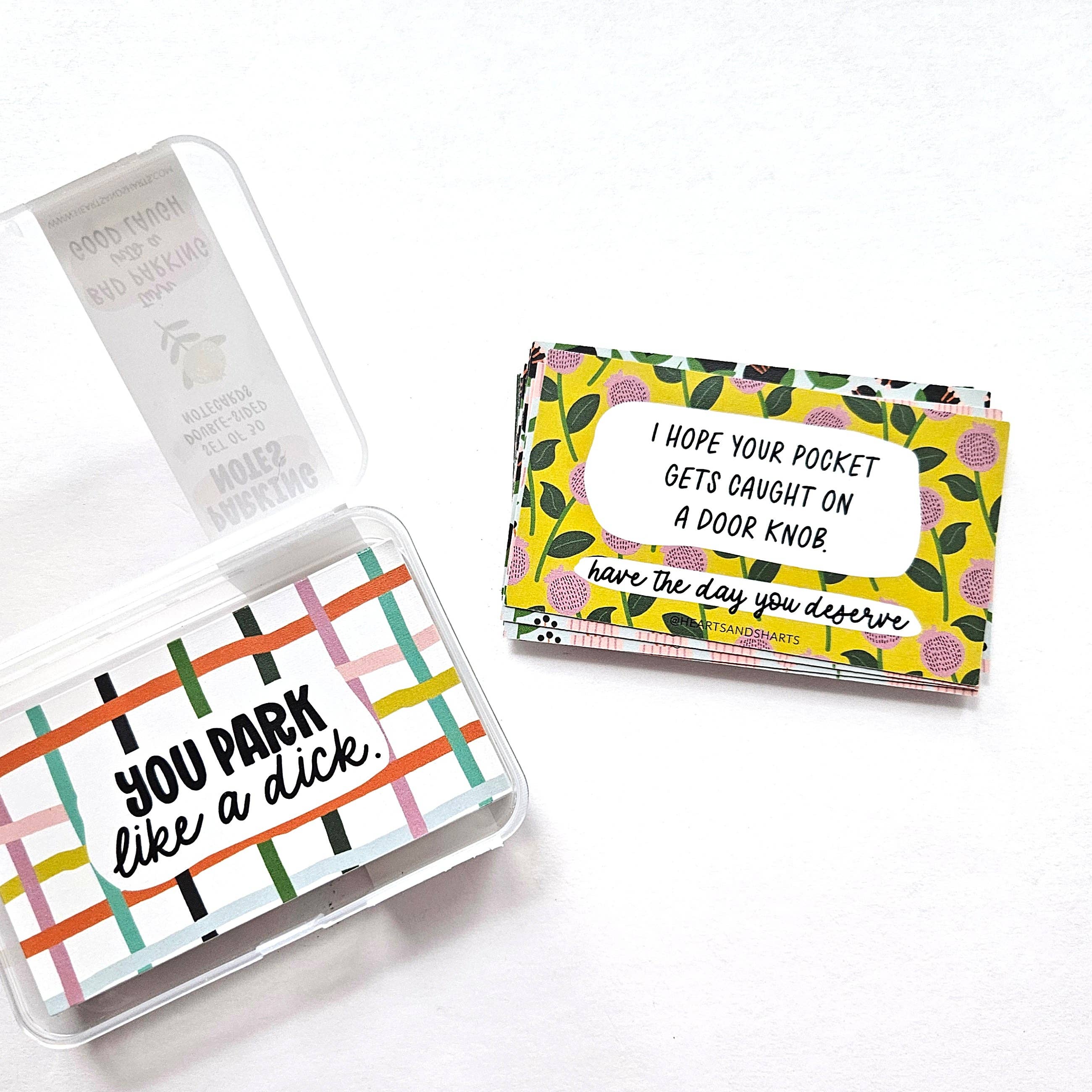 Parking Notes - Set of 30 Double Sided Notes