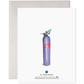 Helium 40th Birthday Card