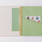 2026 Fairy House Toile 17-Month Large Spiral Planner