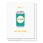 No. 1 Pop Card