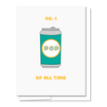 No. 1 Pop Card