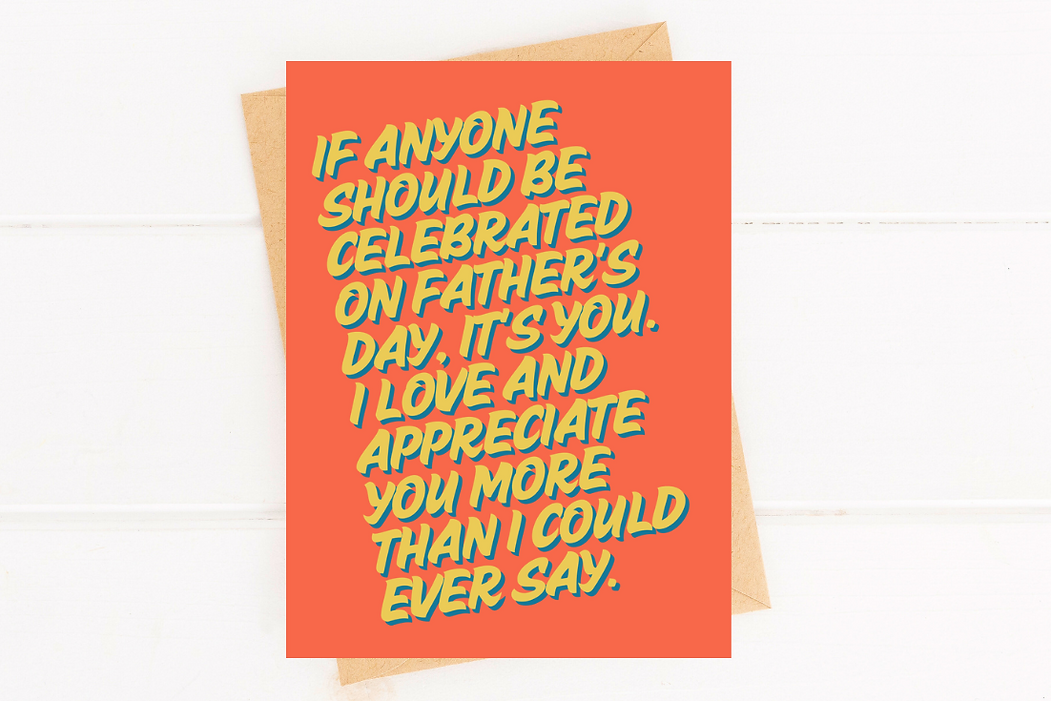Father's Day Appreciation Card