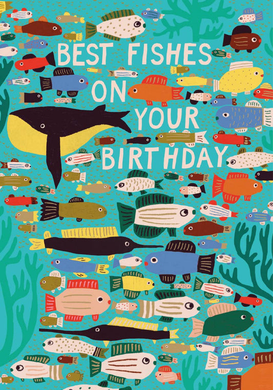 Best Fishes Birthday Card