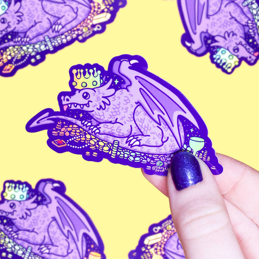Dragon Treasure Vinyl Sticker