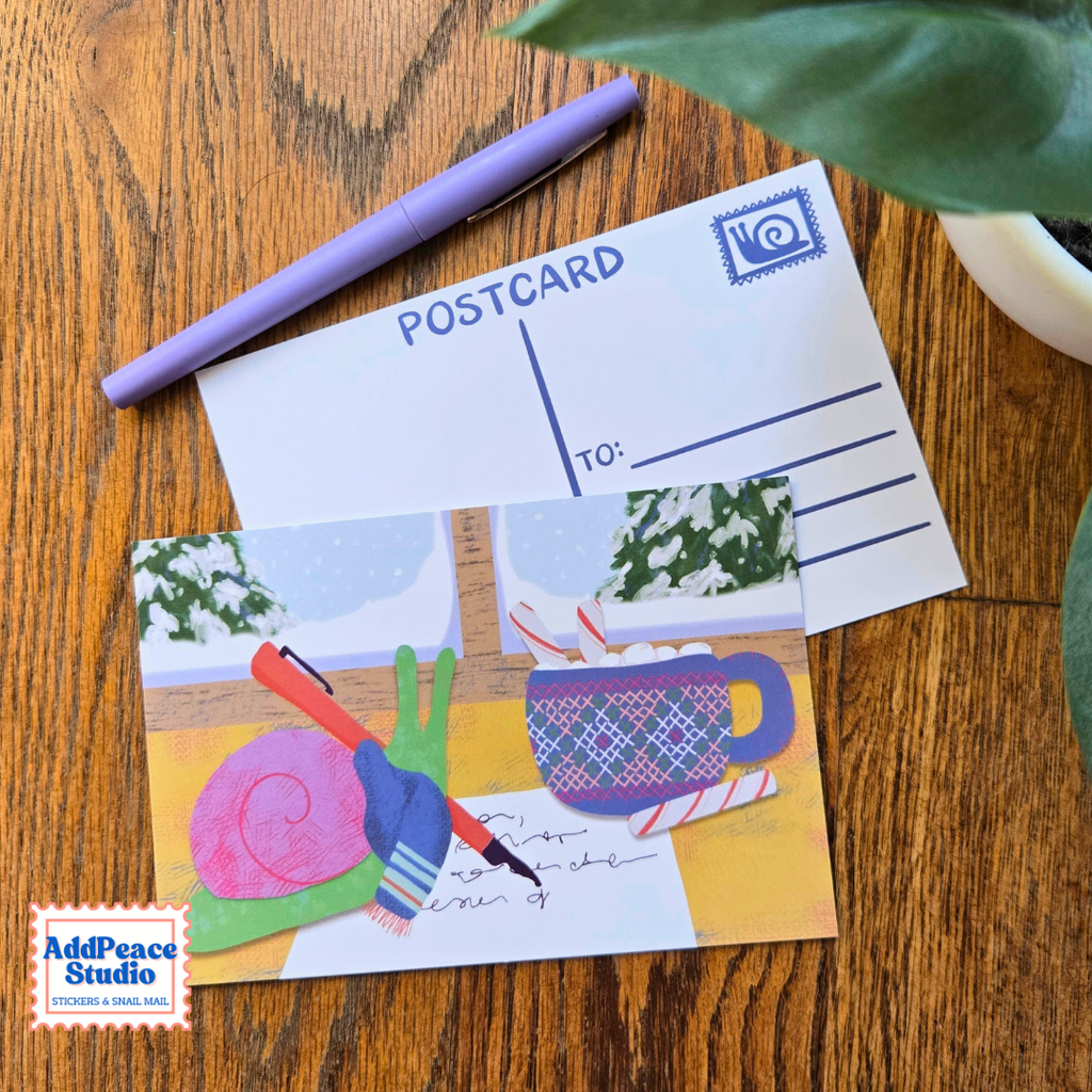 Snail Mail Illustrated Postcards - Set of 12