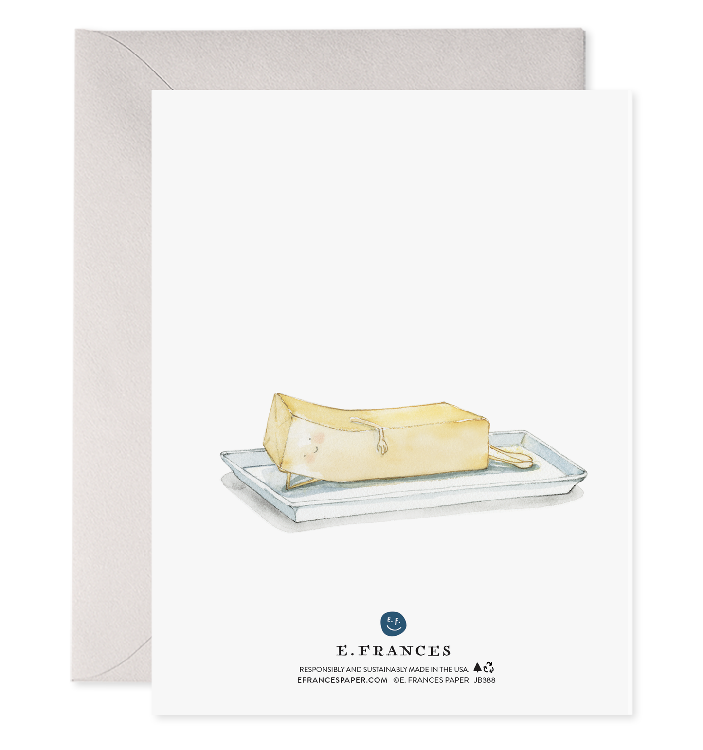 More Than Butter Greeting Card