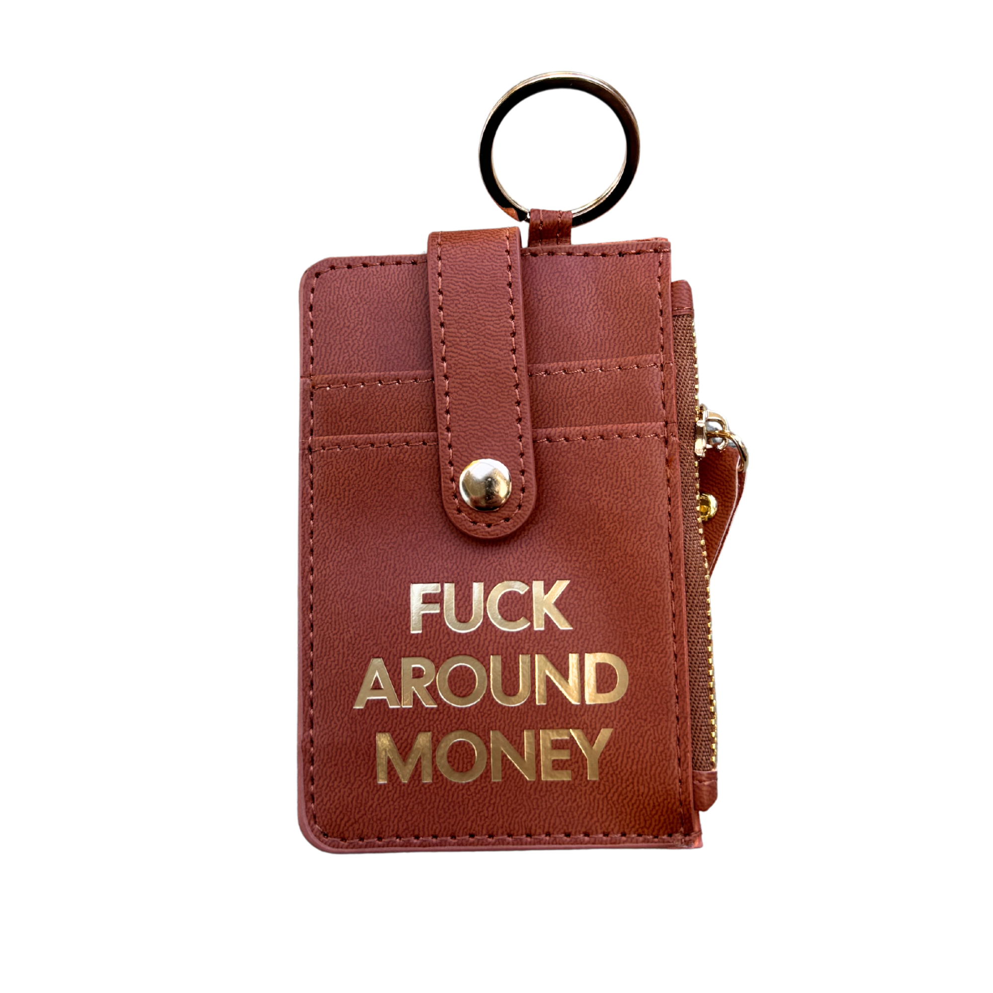 Fuck Around Money - Keychain Wallet