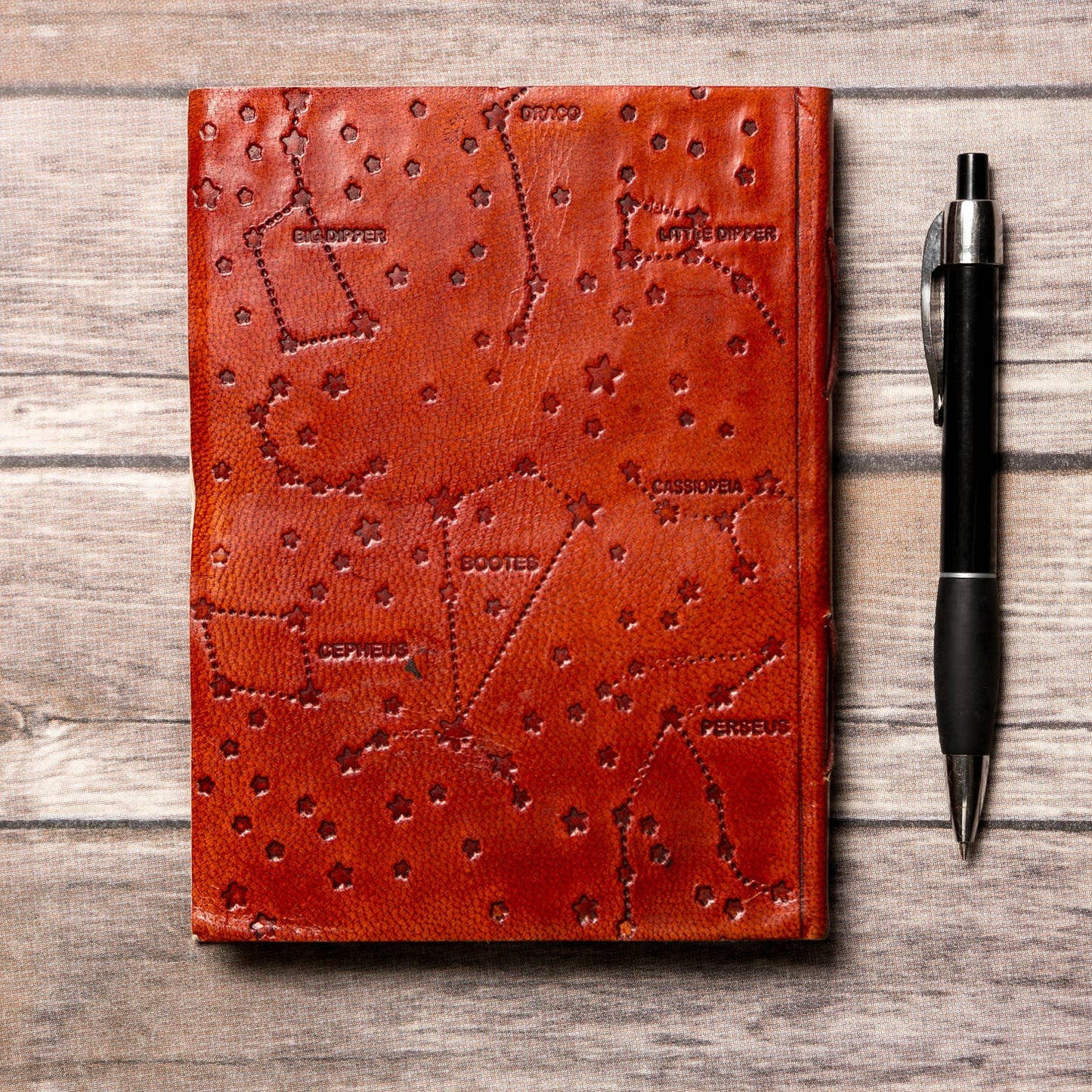 Feel Deeply Quote Leather Journal