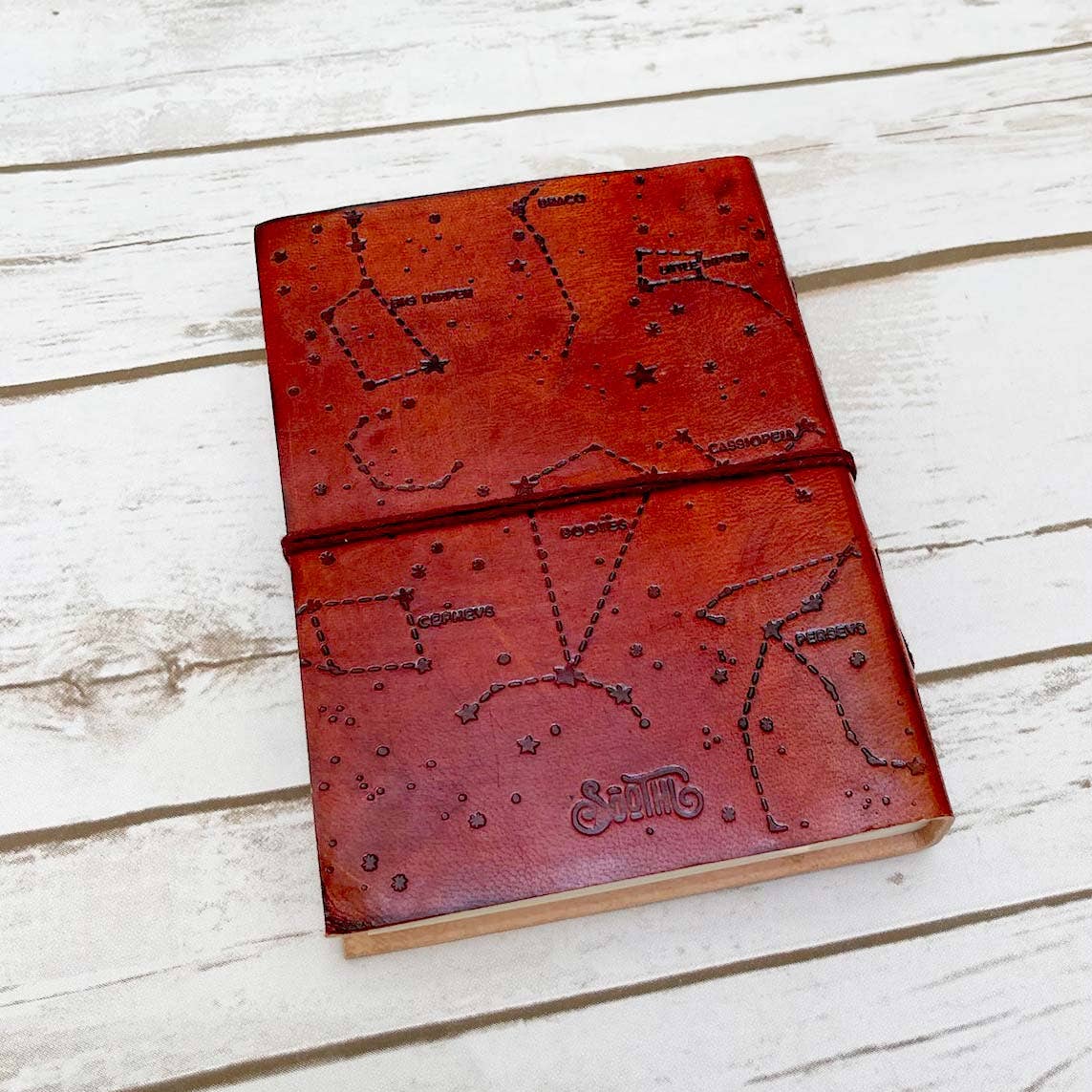 Important Nothings- Jane Austen Quote Leather Journal