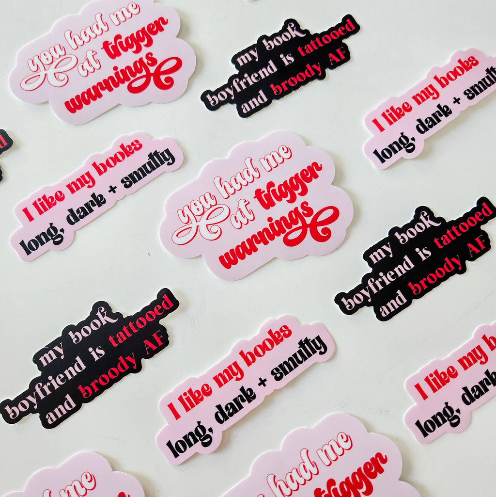 Long, Dark & Smutty Sticker