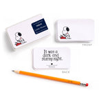 E. Frances x Peanuts® Snoopy Typing Little Notes