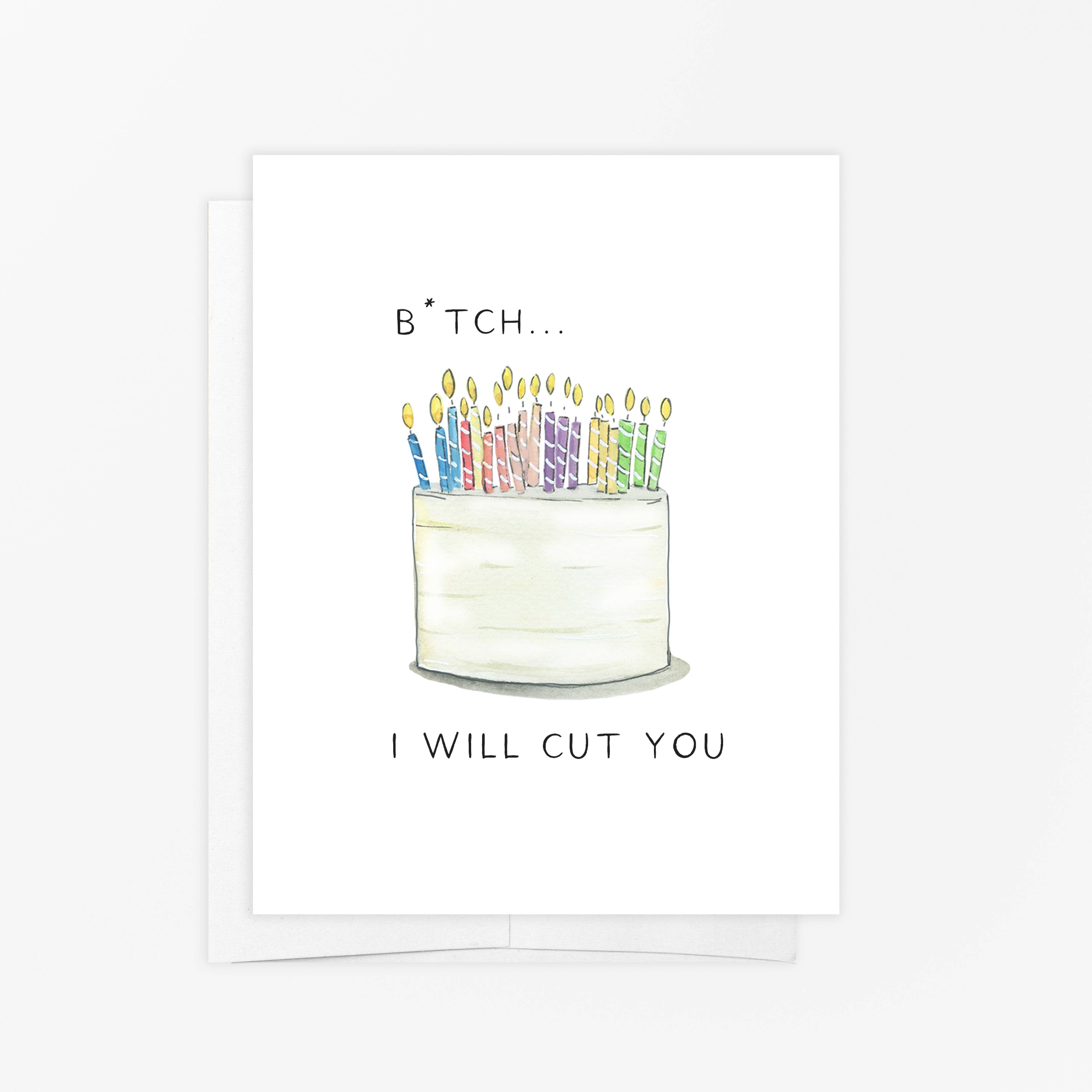 Cut the Cake Birthday Card