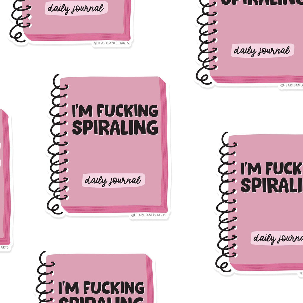 Spiral Notebook Sticker