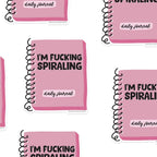 Spiral Notebook Sticker