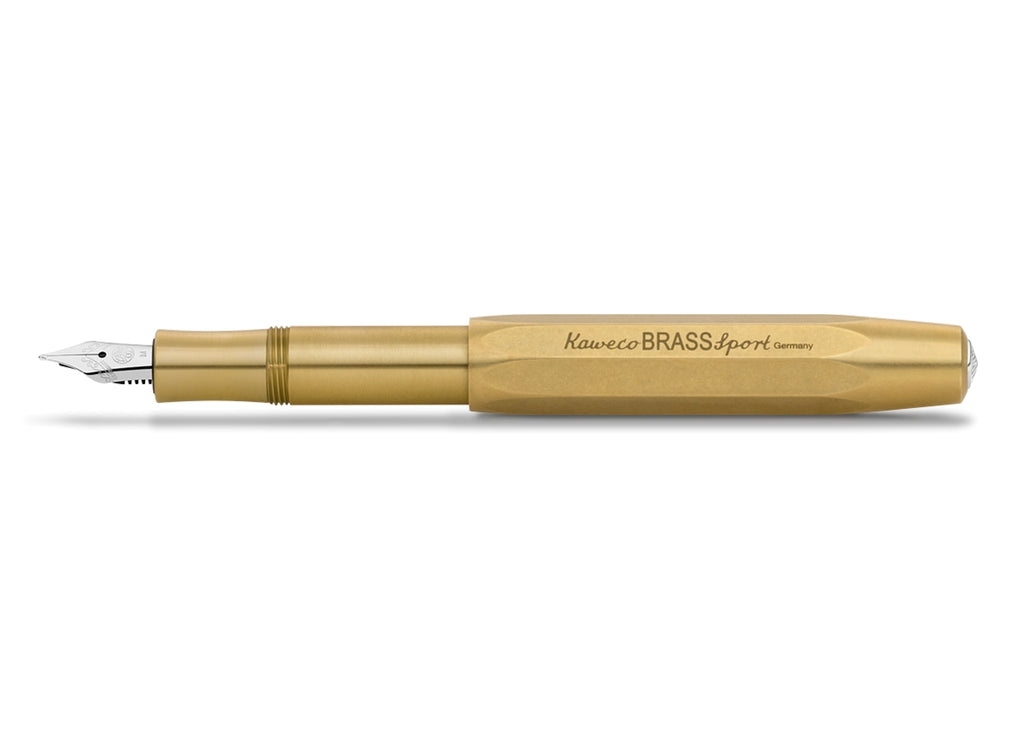 Kaweco Sport Fountain Pen - Brass (F)
